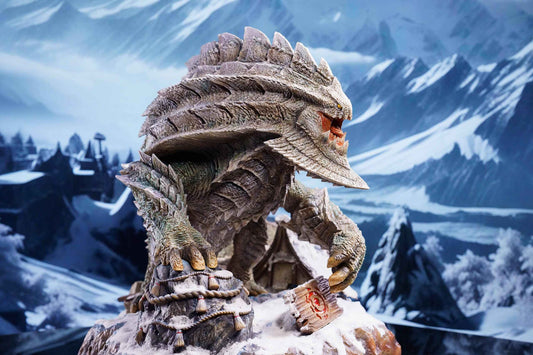 Monster Hunter Dragon Frontier Studio Ukanlos﻿ Resin Statue