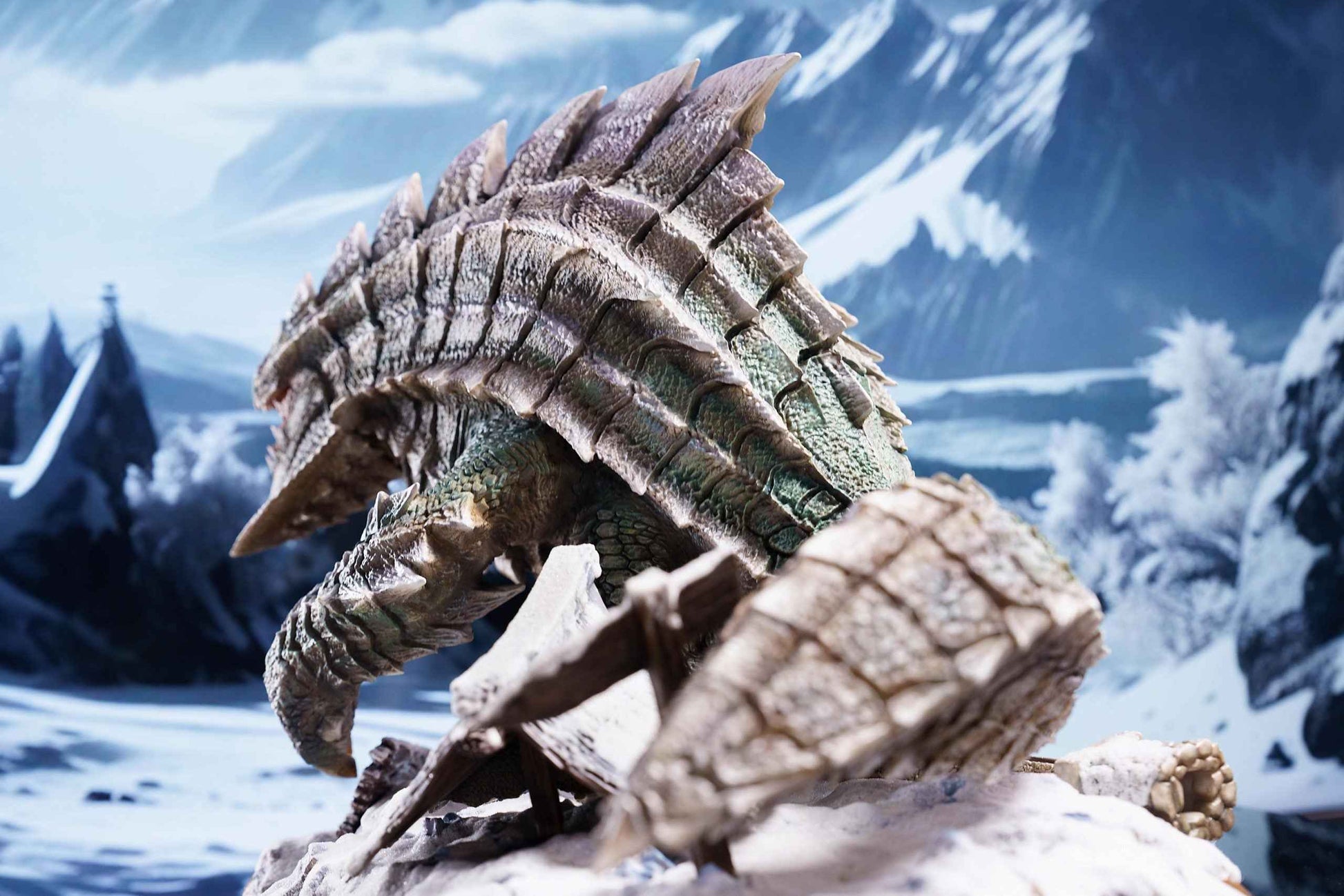 Monster Hunter Dragon Frontier Studio Ukanlos﻿ Resin Statue