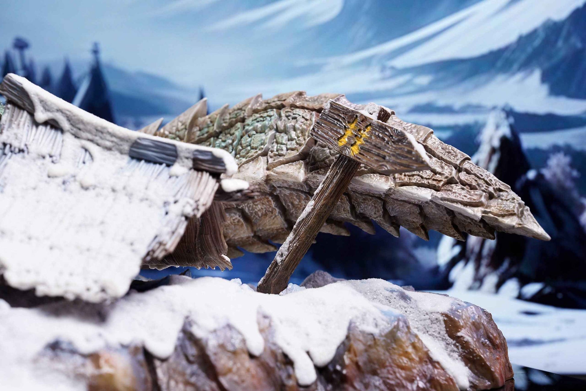 Monster Hunter Dragon Frontier Studio Ukanlos﻿ Resin Statue