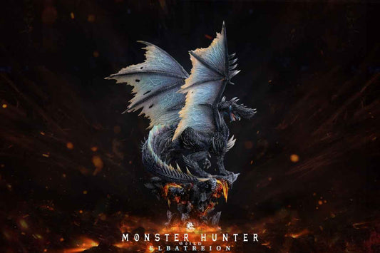 Monster Hunter Dragon Realm Studio Alatreon Resin Statue