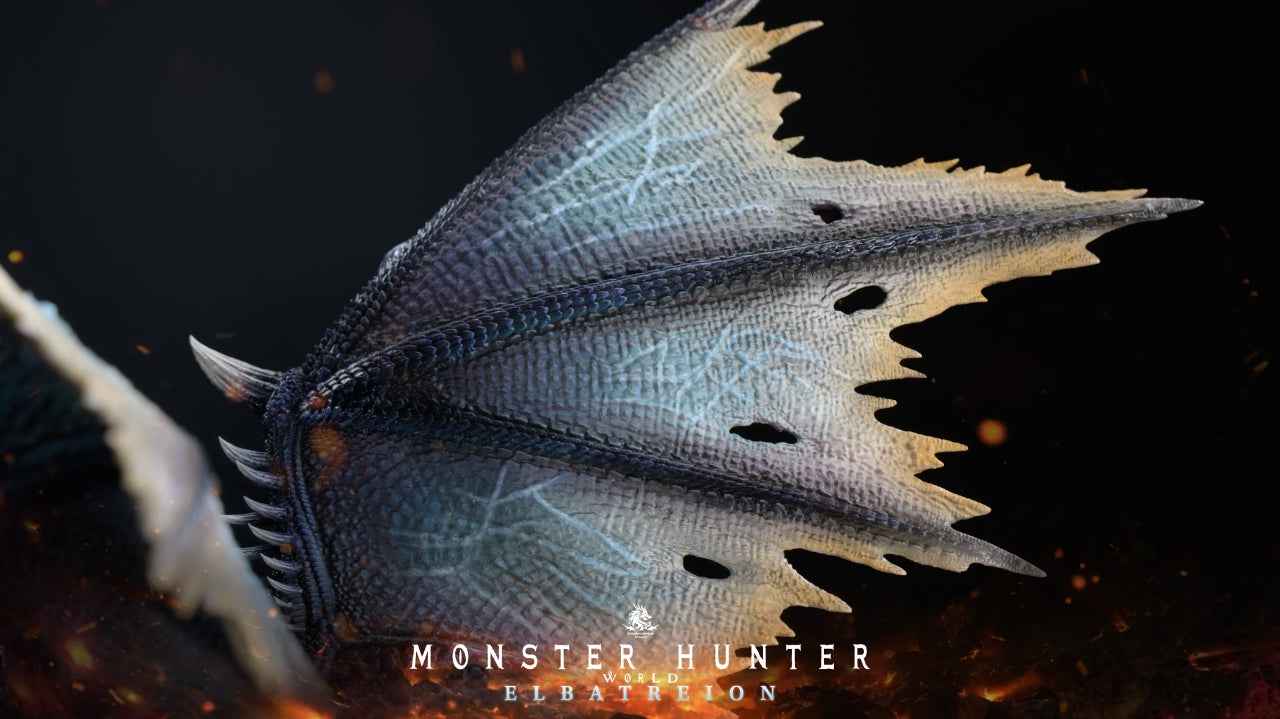 Monster Hunter Dragon Realm Studio Alatreon Resin Statue