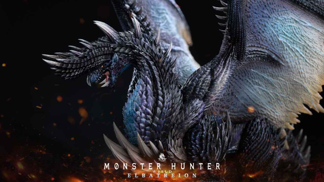 Monster Hunter Dragon Realm Studio Alatreon Resin Statue