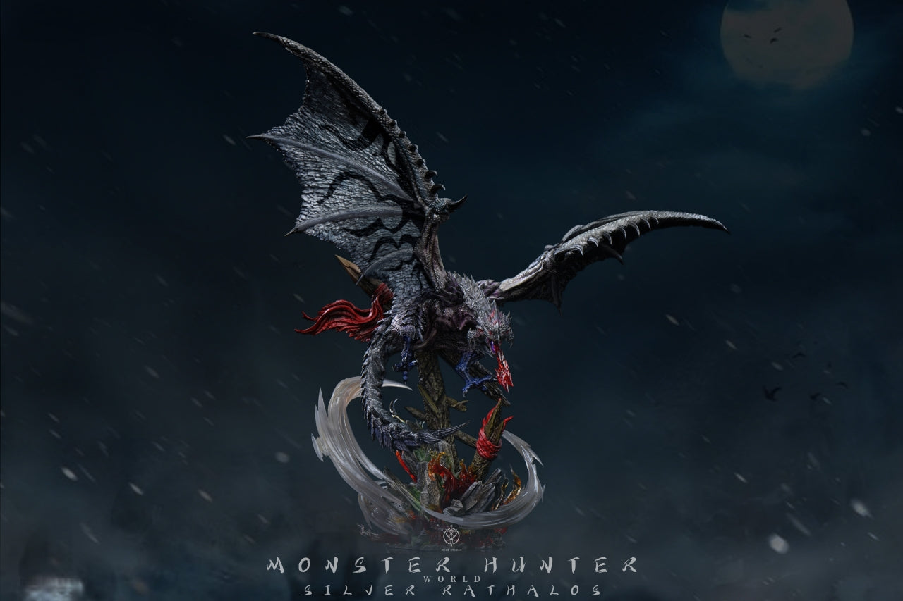 Monster Hunter Edge Studio Rathalos Resin Statue