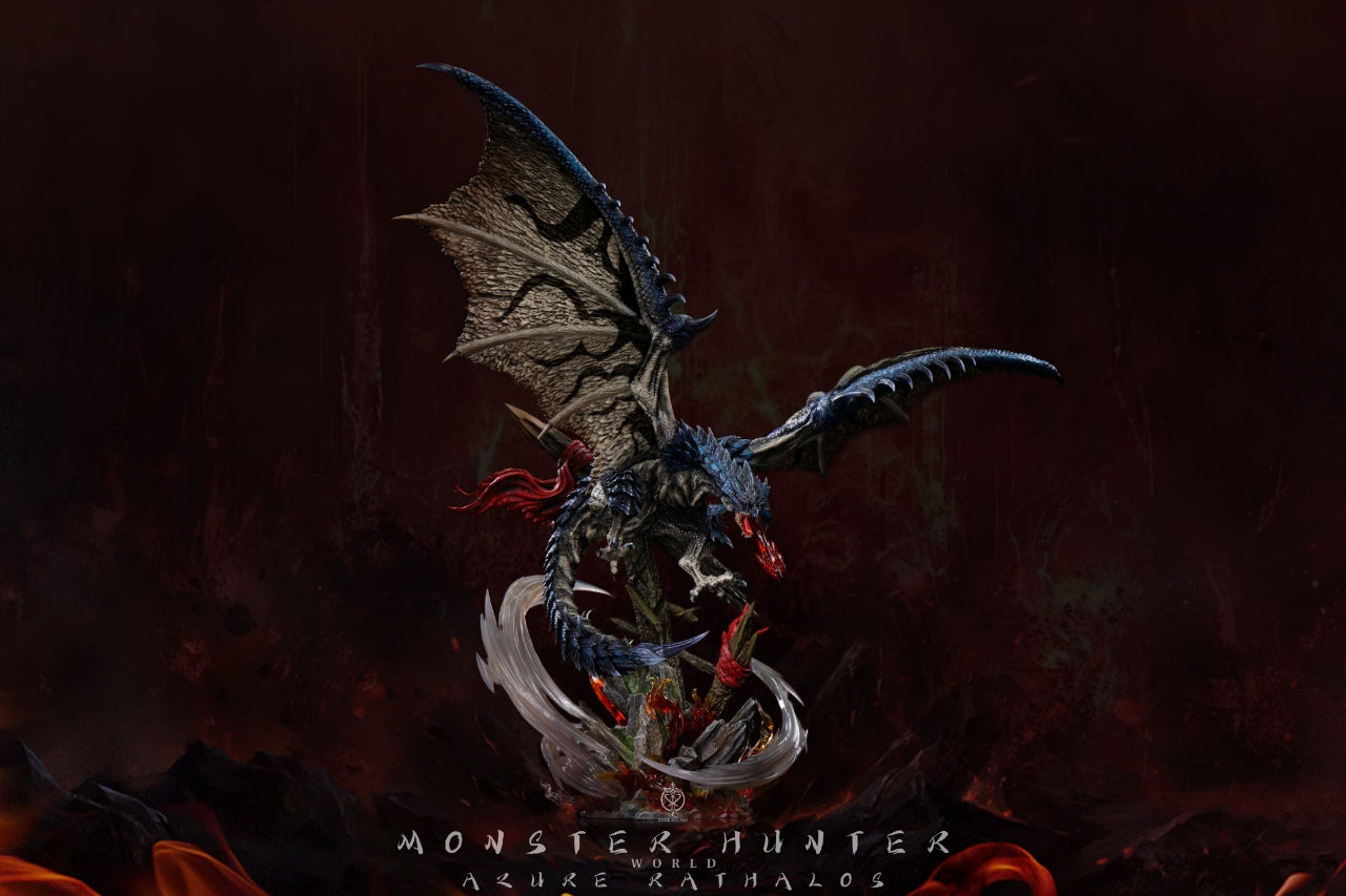 Monster Hunter Edge Studio Rathalos Resin Statue