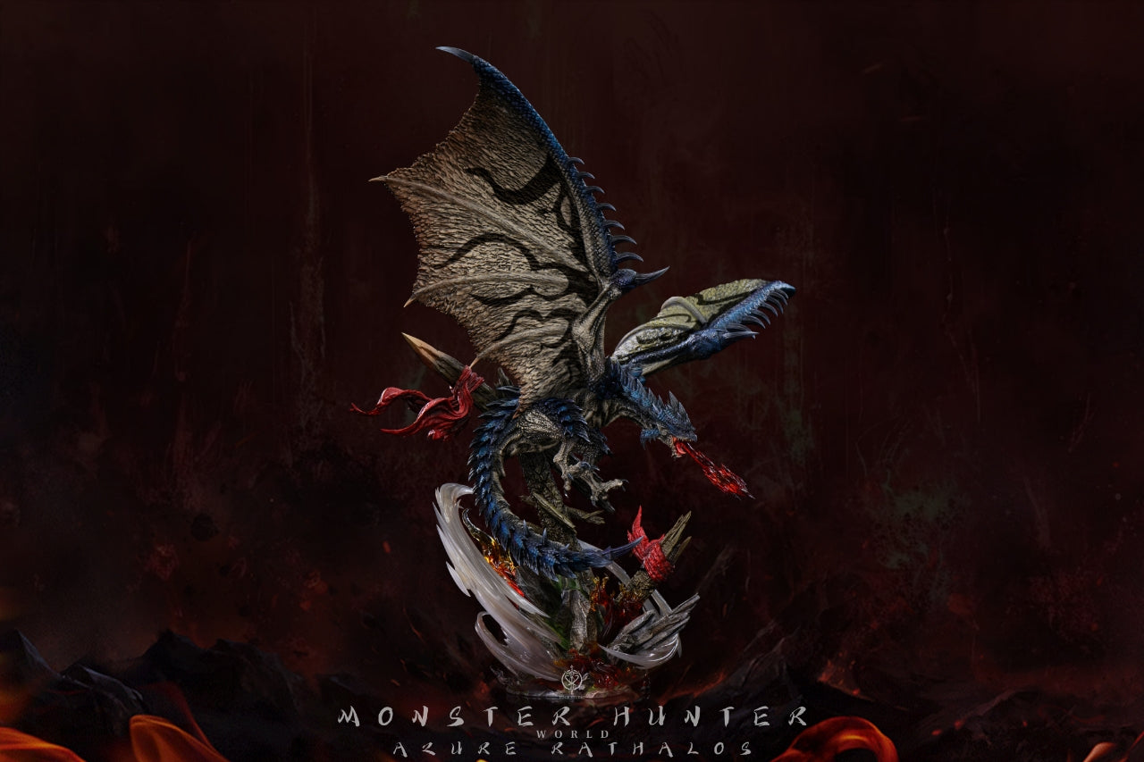 Monster Hunter Edge Studio Rathalos Resin Statue