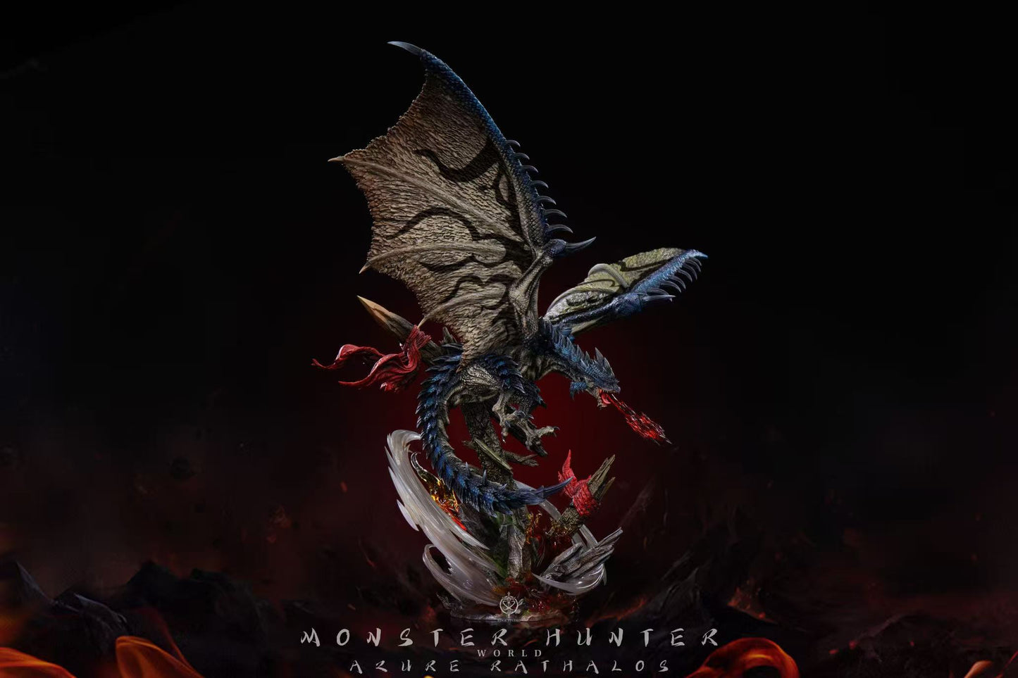 Monster Hunter Edge Studio Rathalos Resin Statue