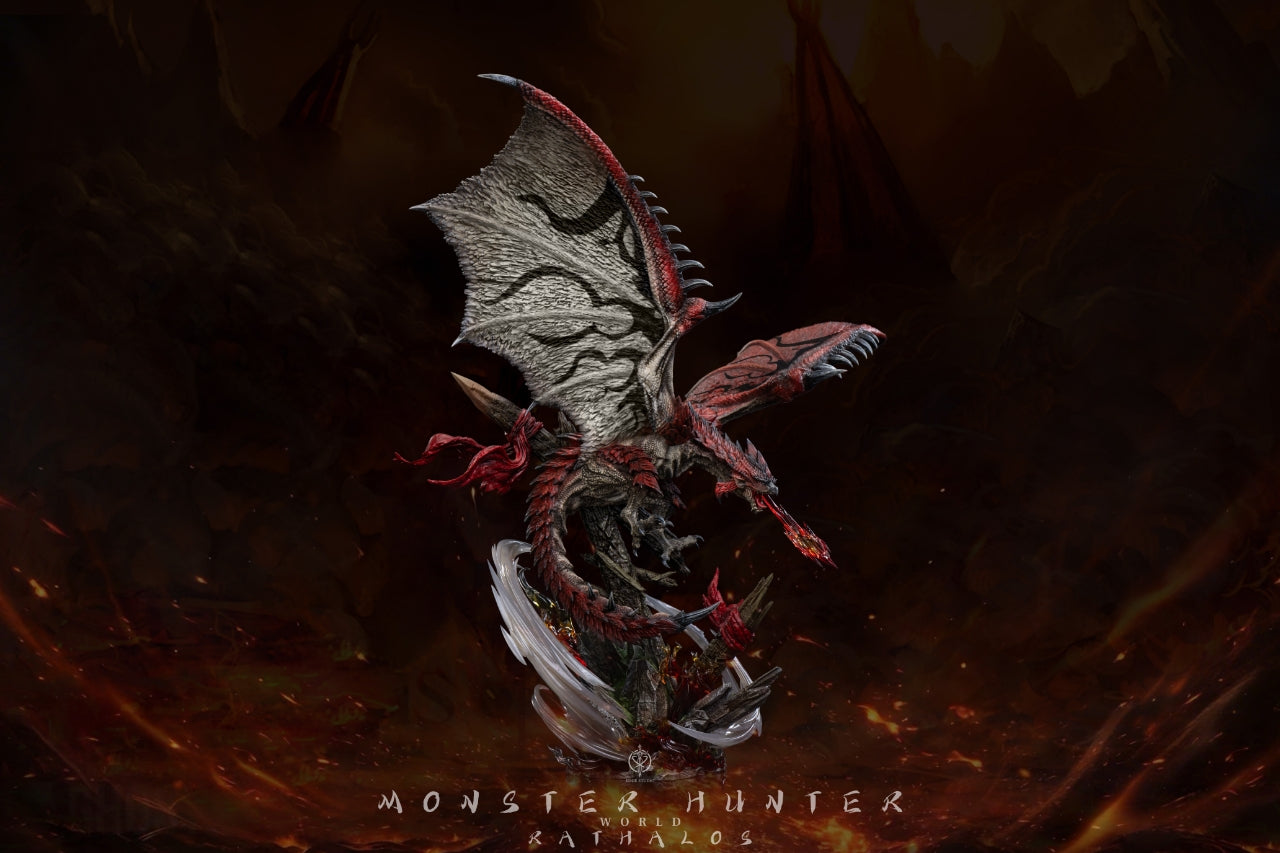 Monster Hunter Edge Studio Rathalos Resin Statue