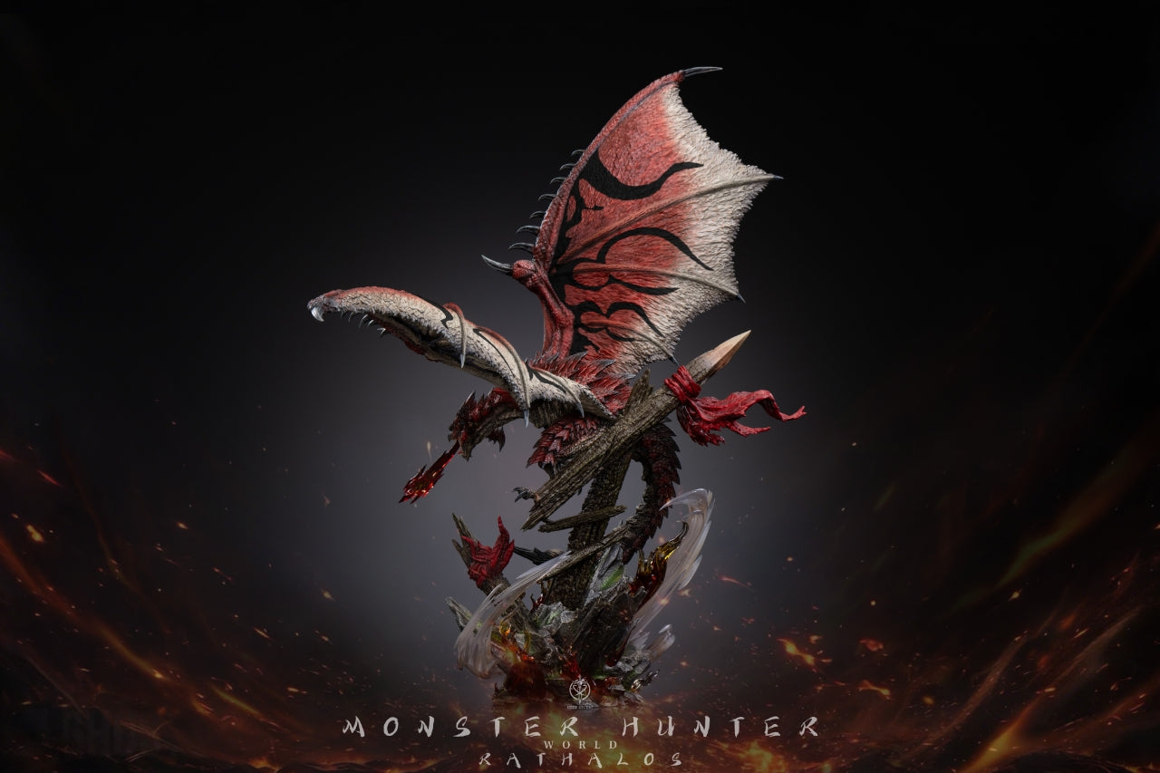 Monster Hunter Edge Studio Rathalos Resin Statue