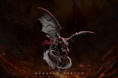 Monster Hunter Edge Studio Rathalos Resin Statue