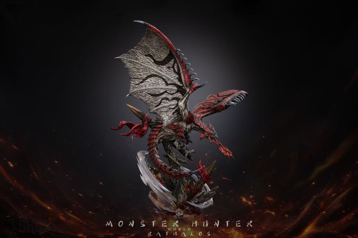 Monster Hunter Edge Studio Rathalos Resin Statue