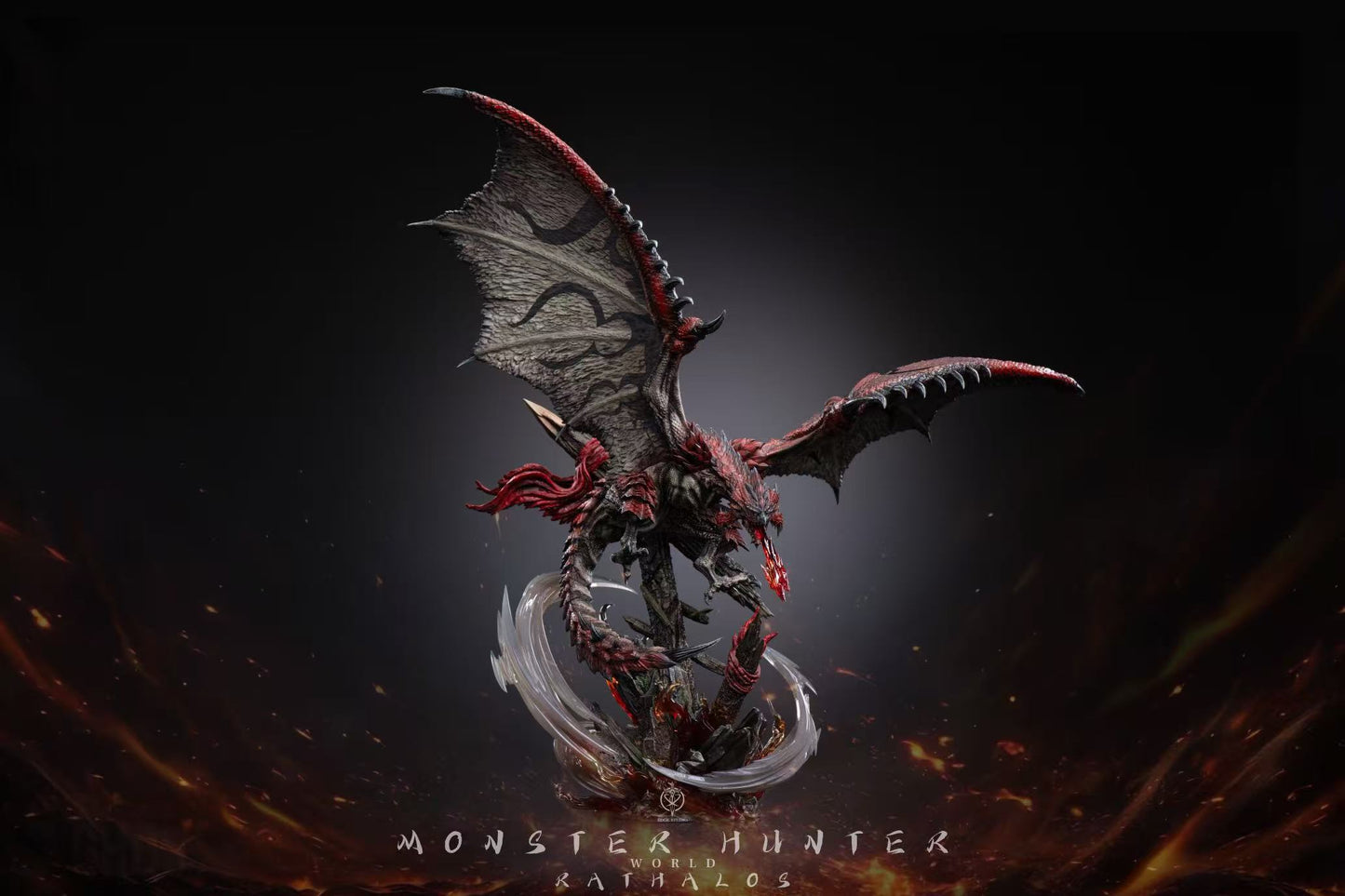 Monster Hunter Edge Studio Rathalos Resin Statue