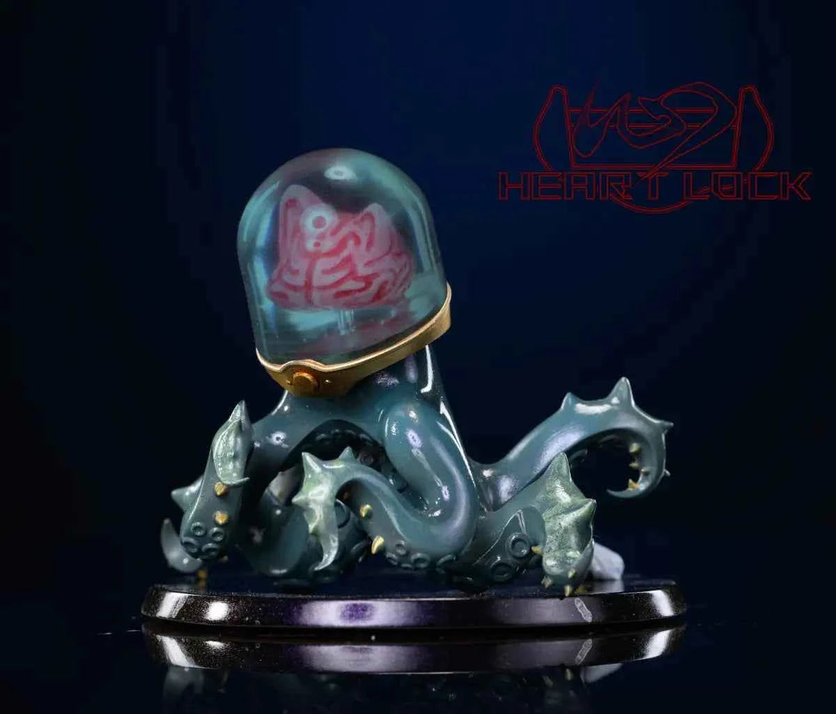 Monster Hunter Heart Lock Studio Felyne X Tentacle Resin Statue