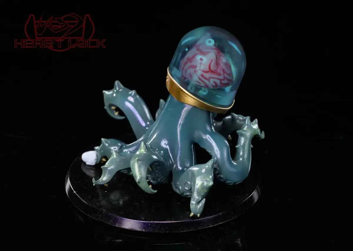 Monster Hunter Heart Lock Studio Felyne X Tentacle Resin Statue