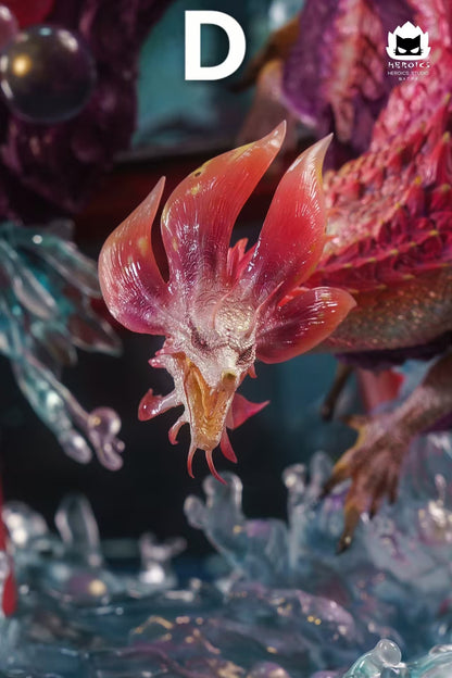 Monster Hunter Heroics Studio Mizutsune Resin Statue