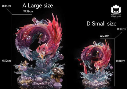 Monster Hunter Heroics Studio Mizutsune Resin Statue