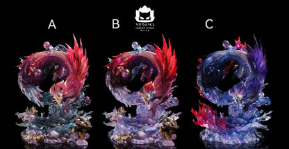 Monster Hunter Heroics Studio Mizutsune Resin Statue