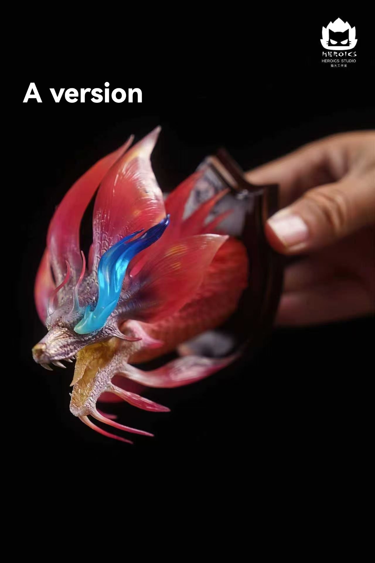 Monster Hunter Heroics Studio Mizutsune Resin Statue