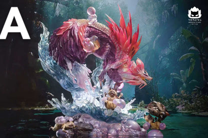 Monster Hunter Heroics Studio Mizutsune Resin Statue