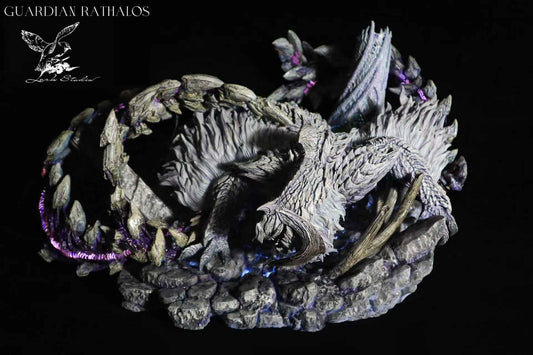 Monster Hunter Lark Studio Arkveld Resin Statue