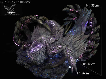 Monster Hunter Lark Studio Arkveld Resin Statue