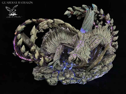 Monster Hunter Lark Studio Arkveld Resin Statue