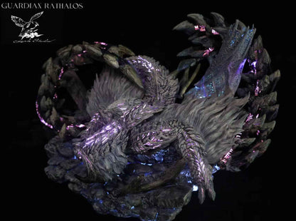 Monster Hunter Lark Studio Arkveld Resin Statue