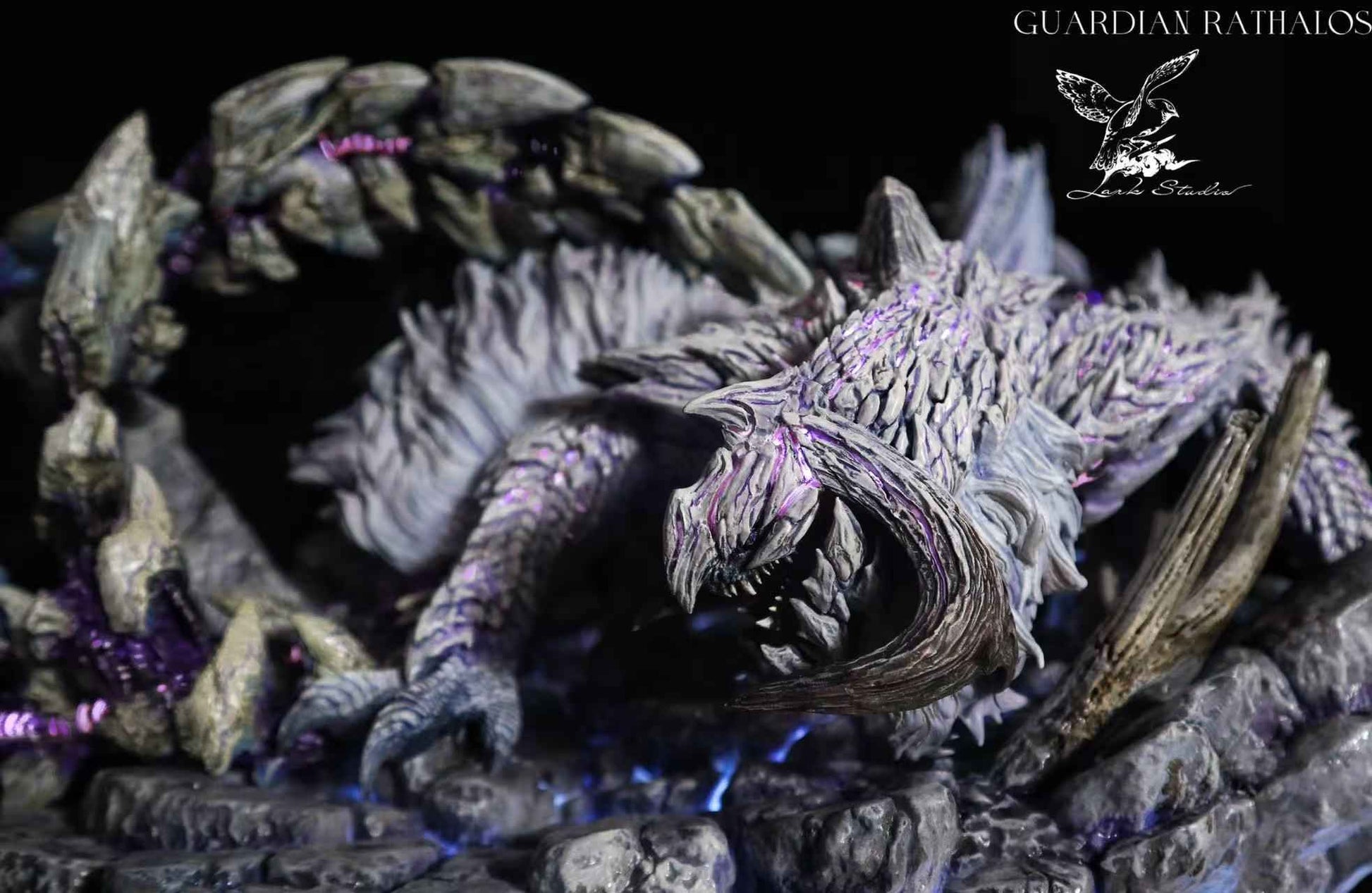 Monster Hunter Lark Studio Arkveld Resin Statue