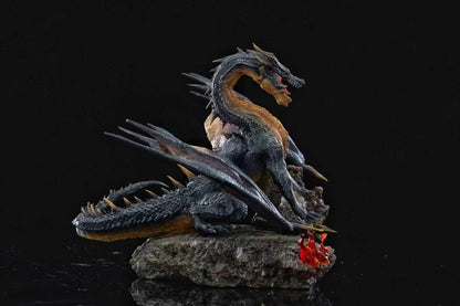 Monster Hunter MH Studio Fatalis Black Dragon Resin Statue