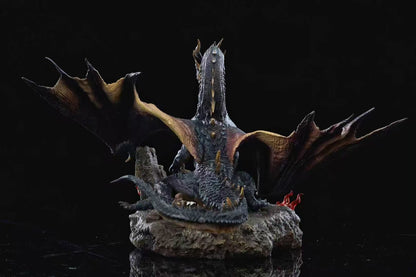 Monster Hunter MH Studio Fatalis Black Dragon Resin Statue