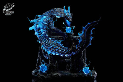Monster Hunter Roaring Wild Studio Lagiacrus & Abyssal Lagiacrus Resin Statue