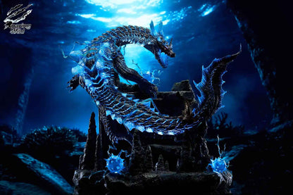 Monster Hunter Roaring Wild Studio Lagiacrus & Abyssal Lagiacrus Resin Statue