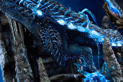 Monster Hunter Roaring Wild Studio Lagiacrus & Abyssal Lagiacrus Resin Statue