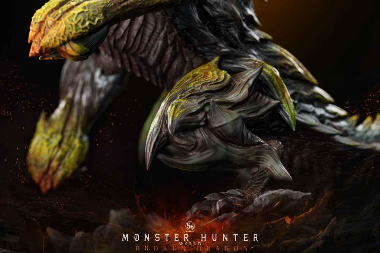 Monster Hunter S6 Studio Brachydios Broken Dragon Resin Statue