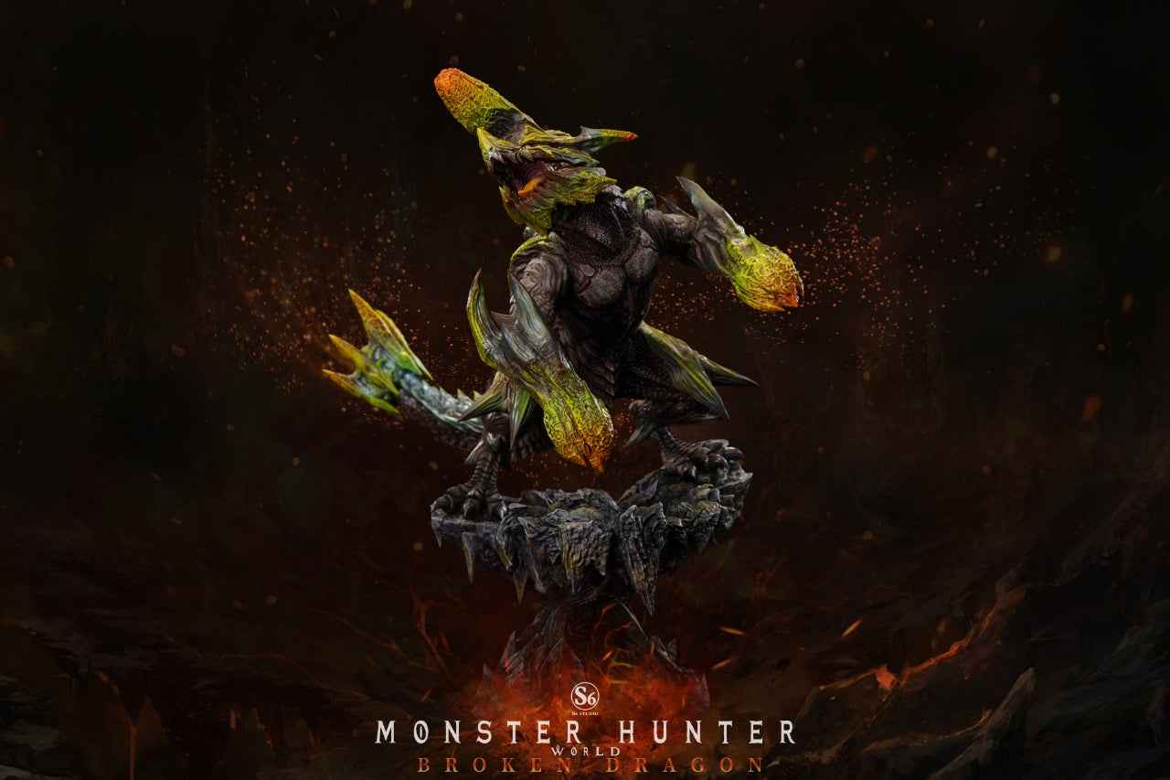 Monster Hunter S6 Studio Brachydios Broken Dragon Resin Statue