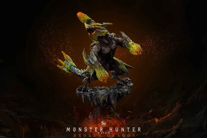Monster Hunter S6 Studio Brachydios Broken Dragon Resin Statue