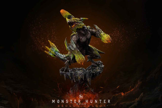 Monster Hunter S6 Studio Brachydios Broken Dragon Resin Statue