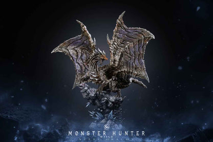 Monster Hunter S6 Studio Kushala Daora Steel Dragon Resin Statue
