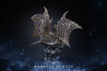 Monster Hunter S6 Studio Kushala Daora Steel Dragon Resin Statue