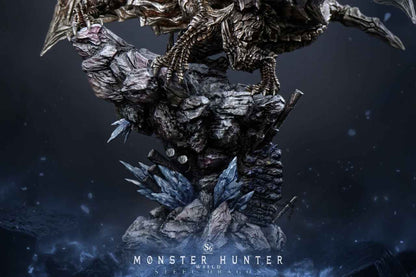 Monster Hunter S6 Studio Kushala Daora Steel Dragon Resin Statue