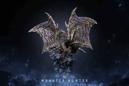 Monster Hunter S6 Studio Kushala Daora Steel Dragon Resin Statue