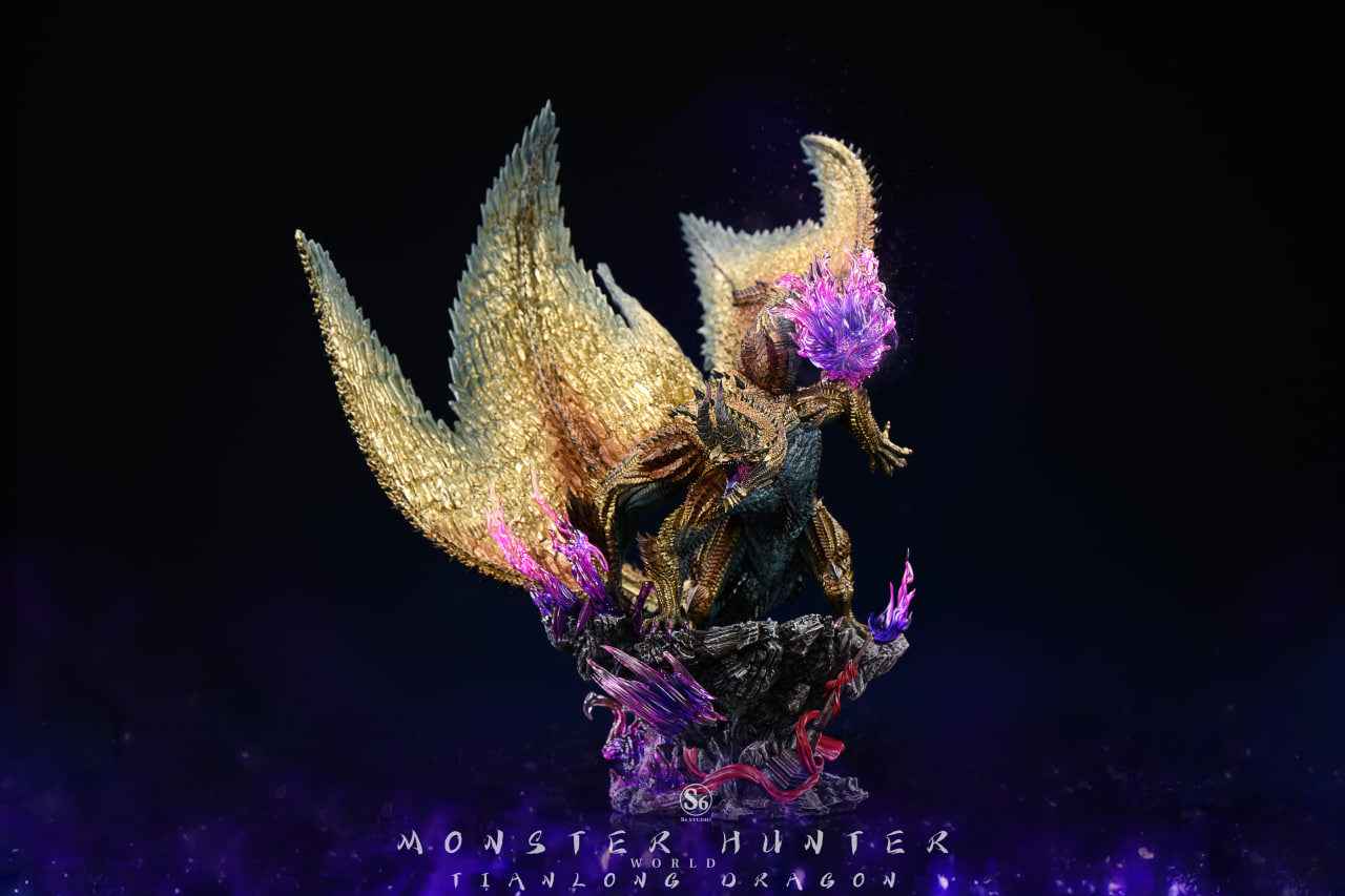 Monster Hunter S6 Studio Shagaru Magala Resin Statue