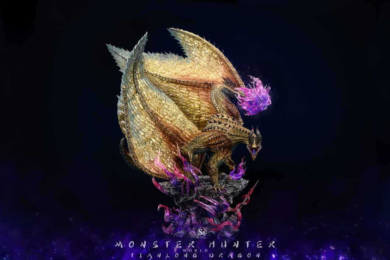 Monster Hunter S6 Studio Shagaru Magala Resin Statue