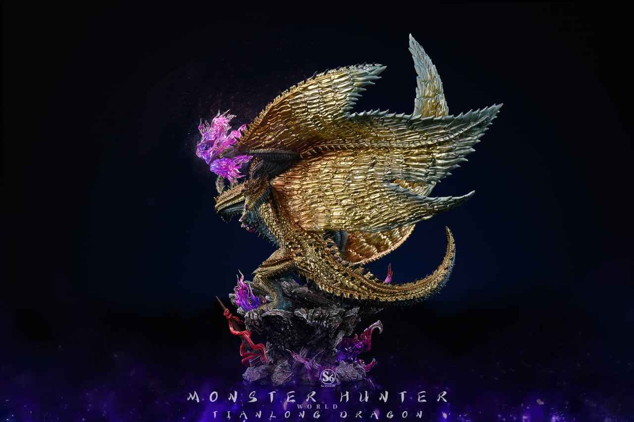 Monster Hunter S6 Studio Shagaru Magala Resin Statue