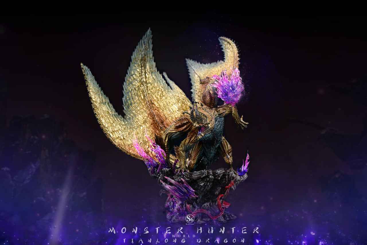 Monster Hunter S6 Studio Shagaru Magala Resin Statue