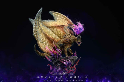 Monster Hunter S6 Studio Shagaru Magala Resin Statue