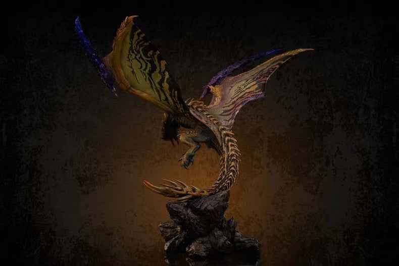 Monster Hunter Sword & Wing Studio & ACY Studio Rey Dau & Arkveld Resin Statue