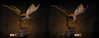 Monster Hunter Sword & Wing Studio & ACY Studio Rey Dau & Arkveld Resin Statue