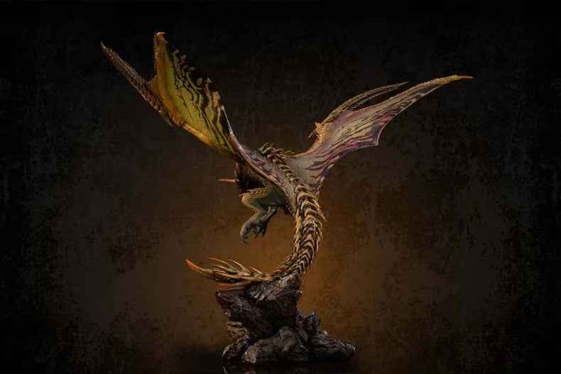 Monster Hunter Sword & Wing Studio & ACY Studio Rey Dau & Arkveld Resin Statue