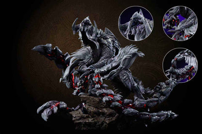 Monster Hunter Sword & Wing Studio & ACY Studio Rey Dau & Arkveld Resin Statue