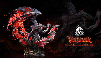 Monster Hunter Dragon Realm Studio Valphalk Resin Statue